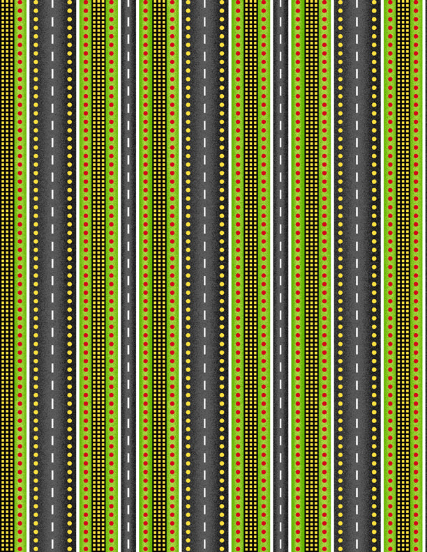 Ready for Take off - Stripe - Wilmington Prints