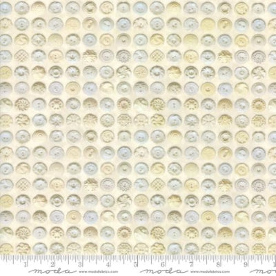 Flea Market Mix -- Parchment Cream Buttons - Moda