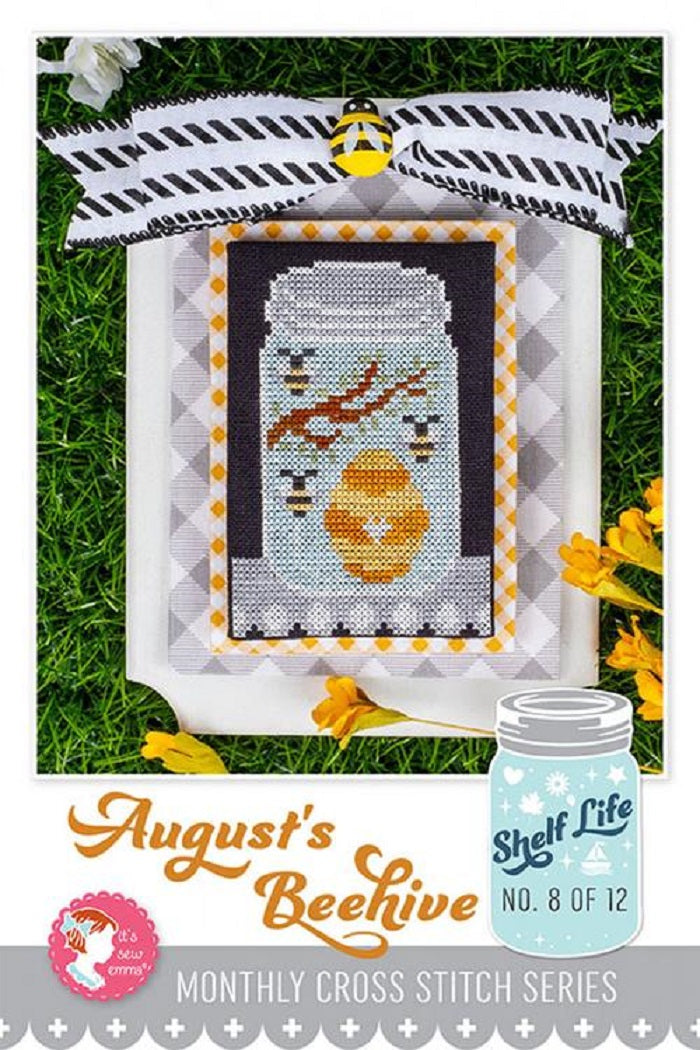 Shelf Life #8 - August's Beehive Pattern - It's Sew Emma