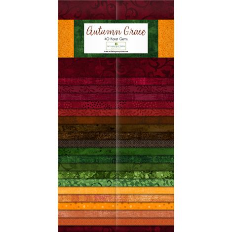 Essential 2-1/2" Karat Gems - Autumn Grace - Wilmington Prints