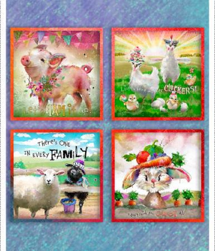 Back to the Farm - 3-Wishes Fabric