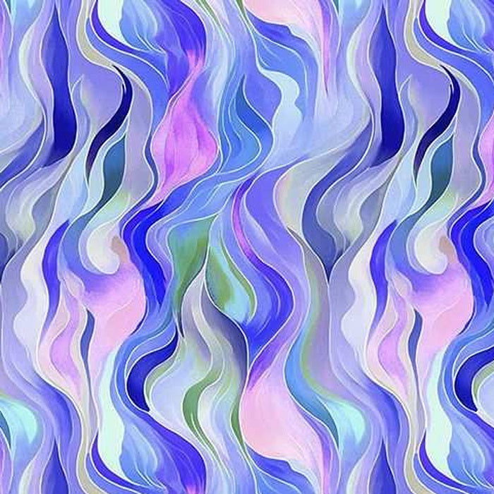 Quilting Cuddle - Wanderlust Rainbow Blue - Shannon Fabrics