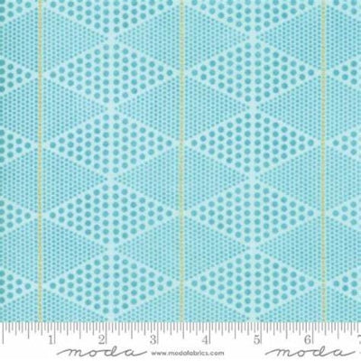 Day In Paris - Diamonds Metallic Turquoise - Moda