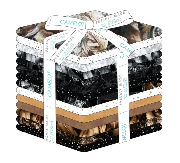 Strokes of the Wild - Fat Quarter Bundle - Camelot Fabrics