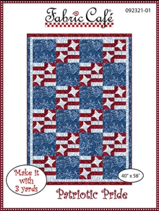 Patriotic Pride Quilt Pattern - Fabric Cafe