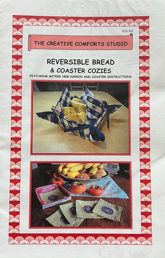 Reversible Bread & Coaster Cozies - The Creative Comforts Studio