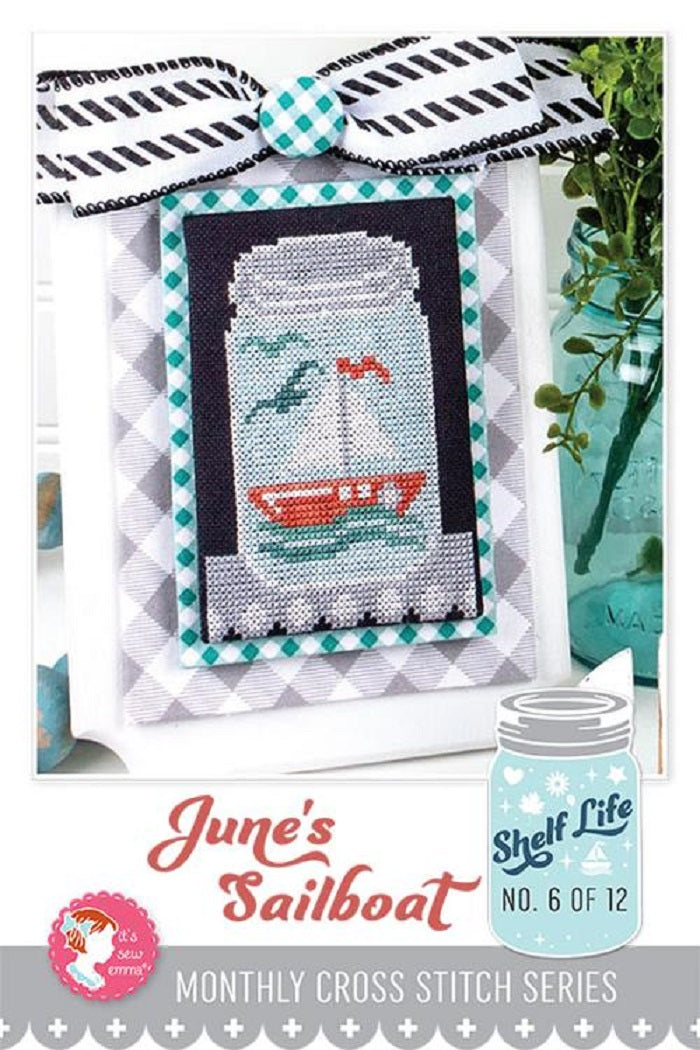 Shelf Life #6 - June's Sailboat Pattern - It's Sew Emma