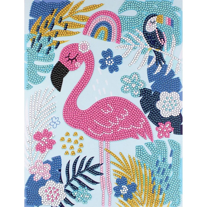 Magical Summer, Flamingo - Dotz Diamond Painting Kit - Camelot (Copy)