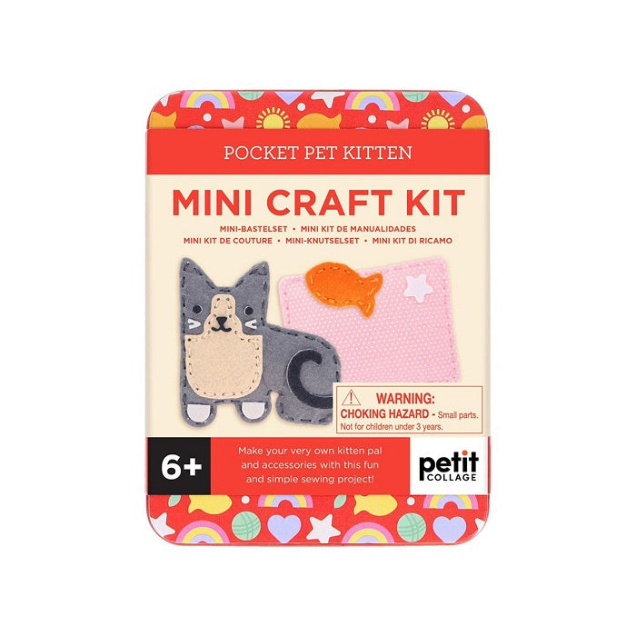 Mini Craft Kit - Pocket Pet Kitten - Petit Collage
