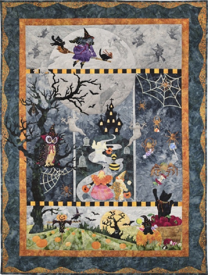 Once in a Boo Moon - McKenna Ryan Quilt - Hoffman Fabrics of California