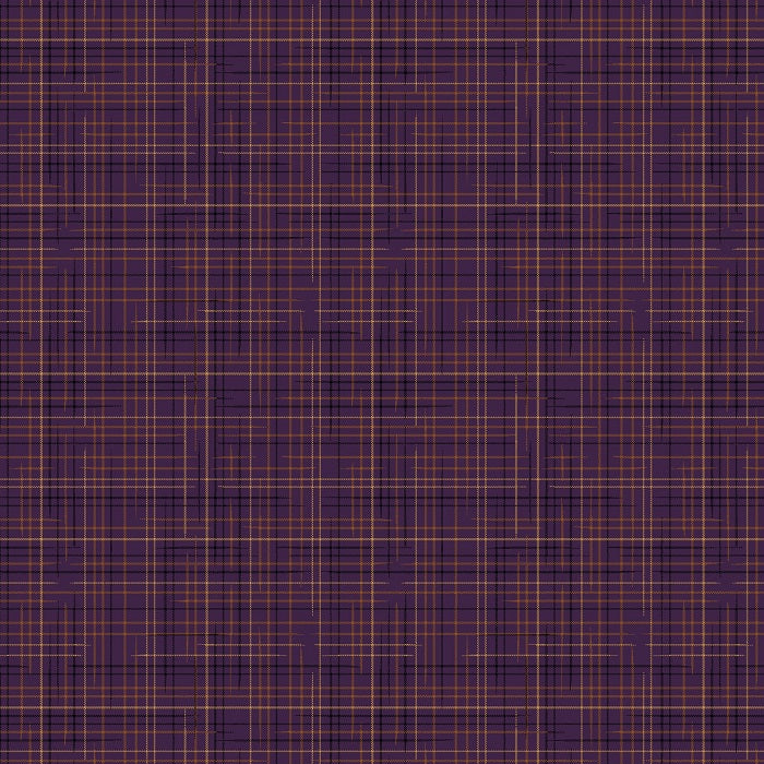 One Sister Yarn Dyes - Space Dyed Plaid - Purple - Henry Glass