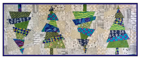 Wonky Christmas Tree Table Runner Class - November 14, 2026