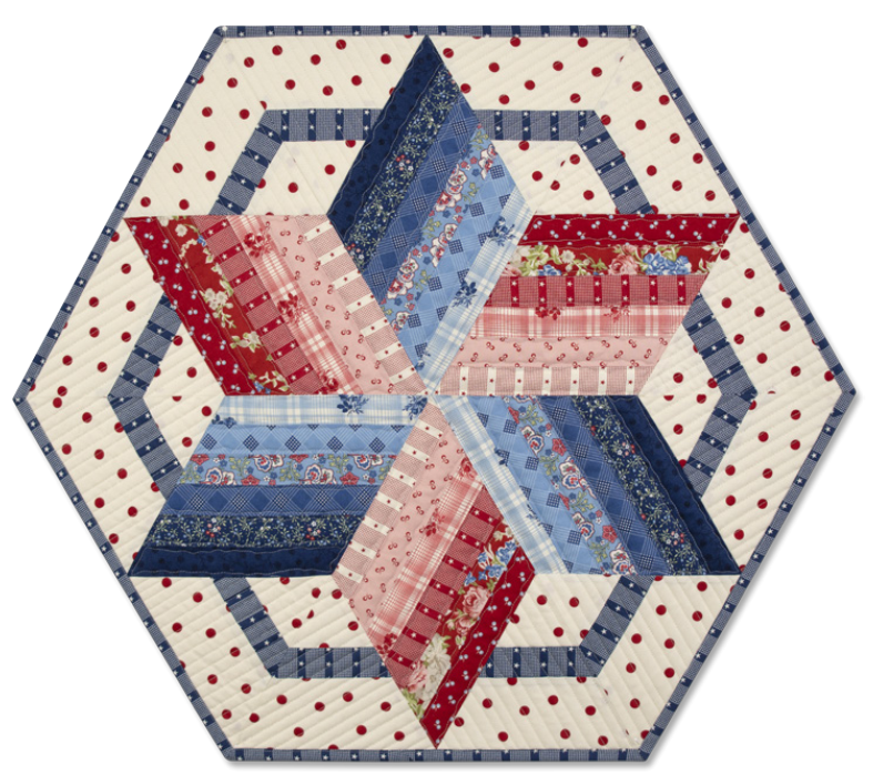 Swirling Star Table Runner - May 16, 2026