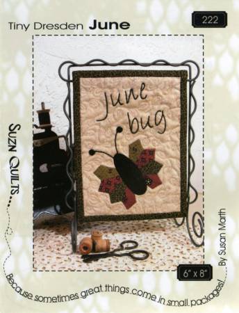 Tiny Dresden - June - Suzn Quilts