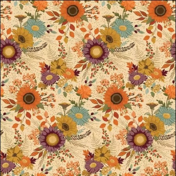 The Awe of Autumn - Main, Latte - Riley Blake Designs