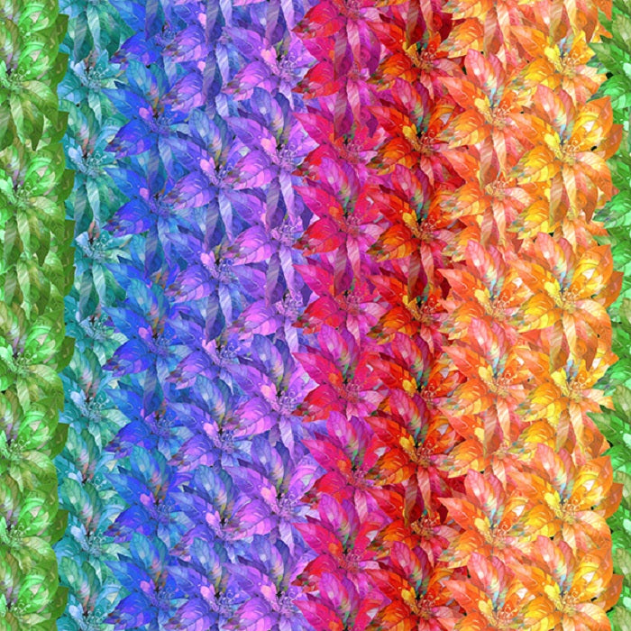 Yuletide Blooms - Floral Ombre - Hoffman Fabrics