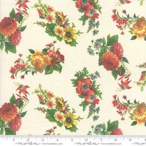 Flea Market Mix --Parchment & Flowers - Moda