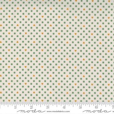 Frankie, Naive -- Pearl Green, Hearts/Dots - Moda