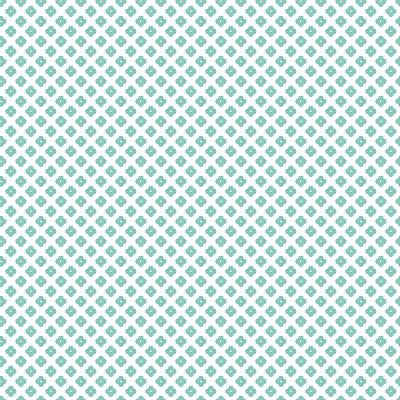 1/4 Yard Bloom True - Bliss Blue - Poppie Cotton