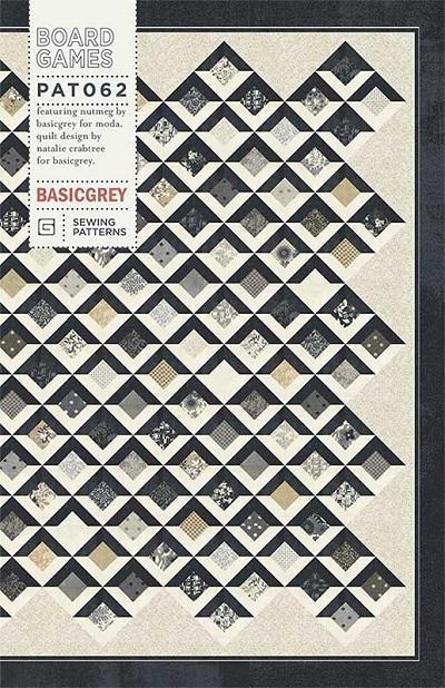 BasicGrey, Pattern -- Board Games, 58.5"x73", #PAT062