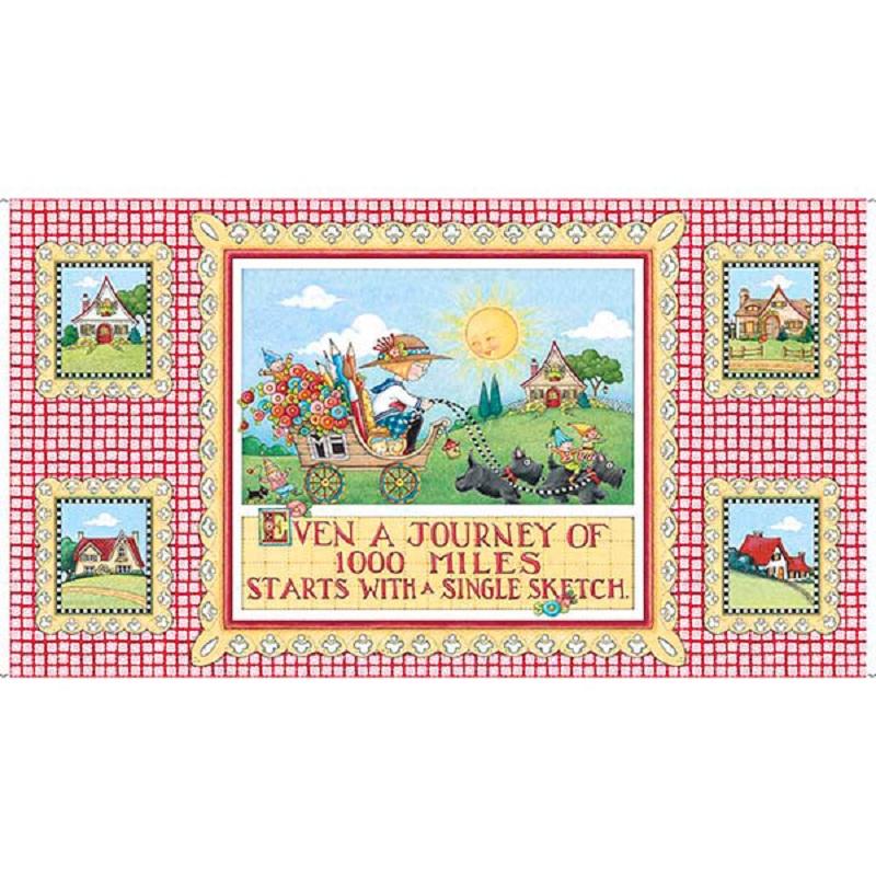 Mary's Journey -- (Panel = 5/8yd) - QT Fabrics