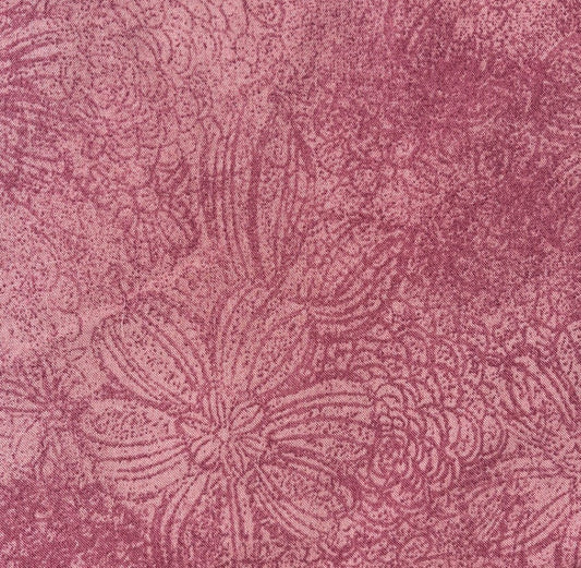 Jinny Beyer Palette - Flower Texture - Normandy Rose - RJR Fabrics