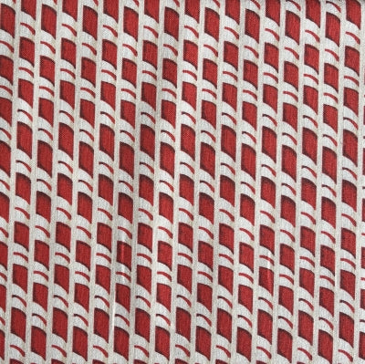 Christmas In The Wildwood White Candy Cane Stripe - Wilmington Prints