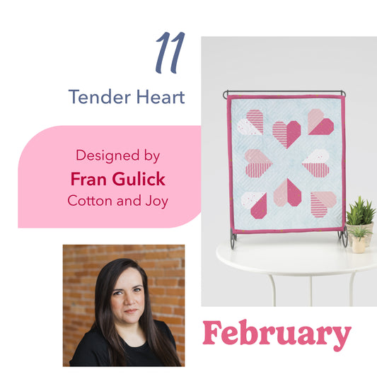 February Tender Heart Tabletop Banner Kit - Riley Blake Designs