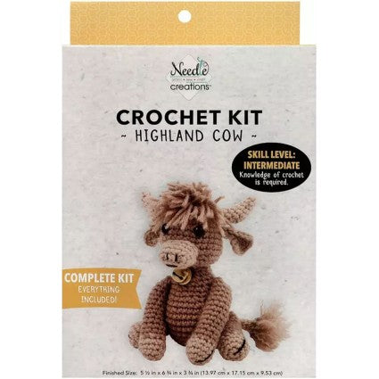 Highland Cow Crochet Kit - Needle Creations