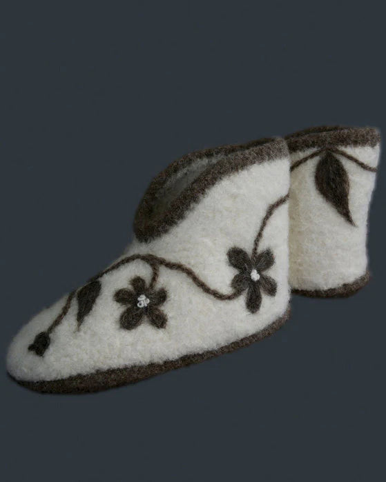 Natural Comfort Felt Slippers