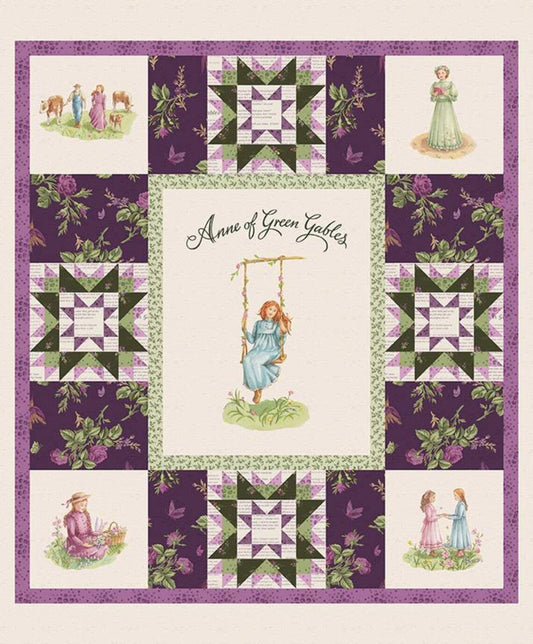 Anne of Green Gables -- Panel (panel = 1yd) - Riley Blake Designs