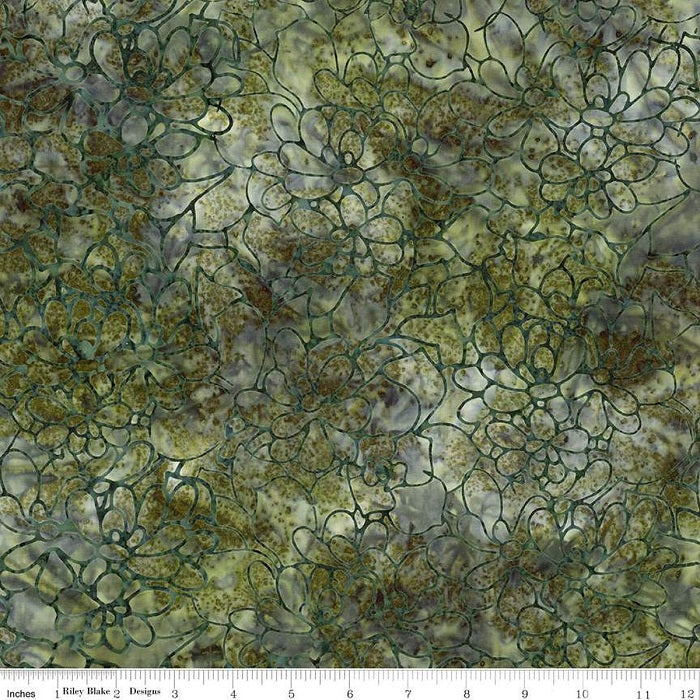 Expressions Batik - Plant Based Grass - Riley Blake Designs