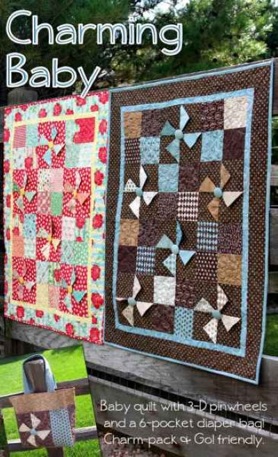 Charming Baby Quilt Pattern - Whistlepig Creek Productions