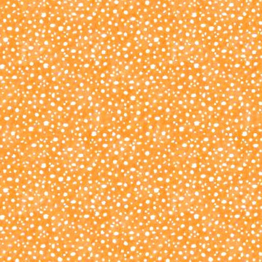 Connect the Dots - Orange and White - Wilmington Prints