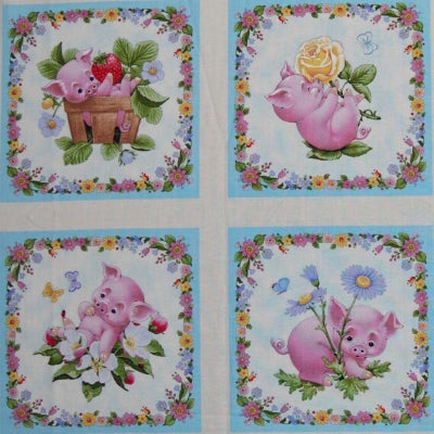 This Little Pig Panel - Elizabeth's Studio