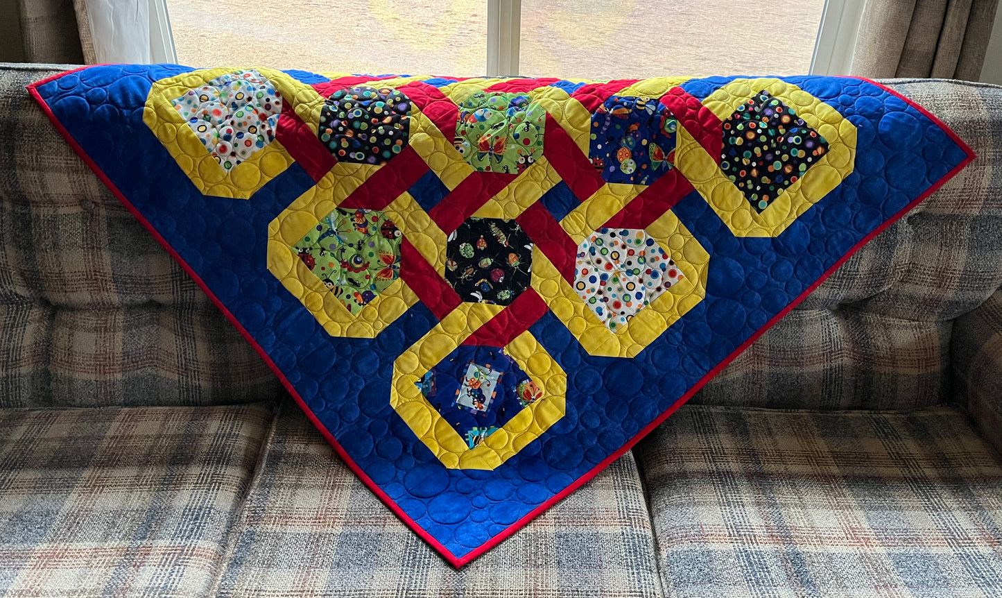 I Spy With A Twist Quilt