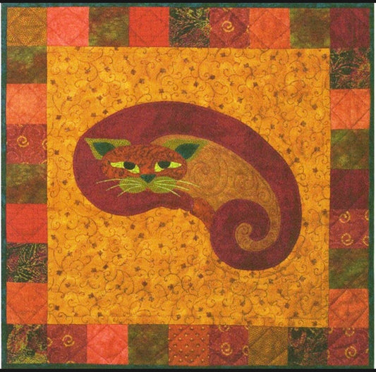 Garden Patch Cats - Kitt'ney Bean - Story Quilts