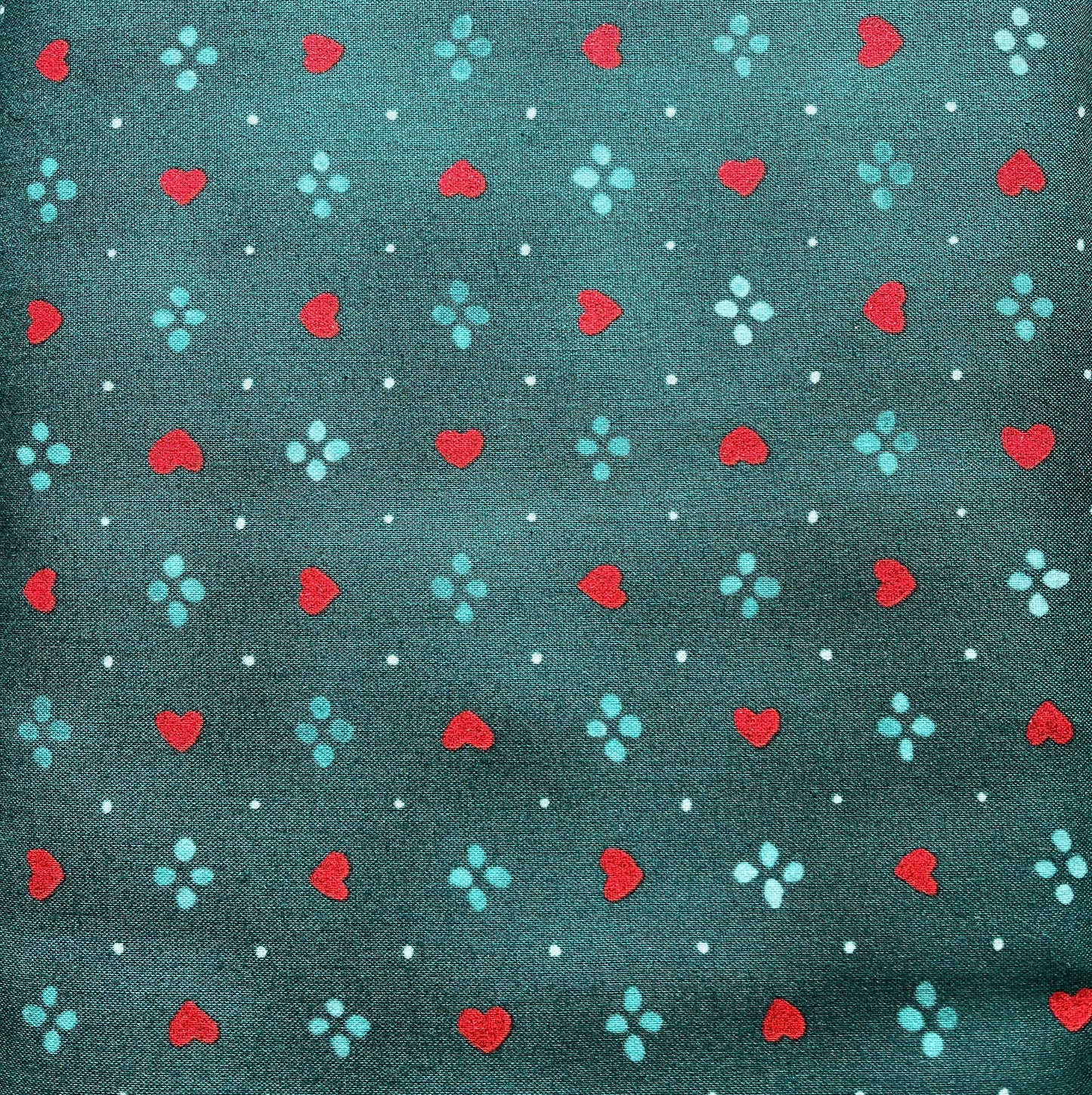 Sugar Berries - Sweethearts - Juniper Metallic - RJR Fabrics