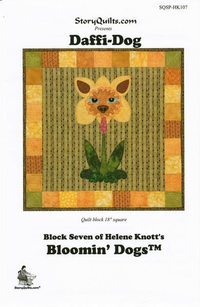 Daffi-Dog - Blooming Dogs - Story Quilts