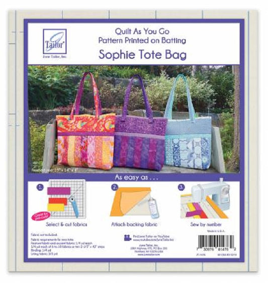 Quilt As You Go Sophie Tote - June Tailor