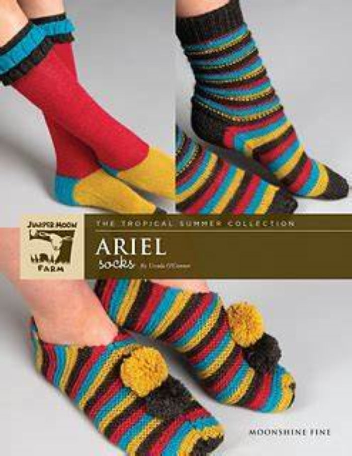 The Tropical Summer Collection - Ariel Sock - Juniper Moon Farm