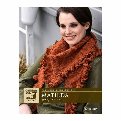 The Nordic Collection - Matilda Wrap - Juniper Moon Farm, Knitting Fever