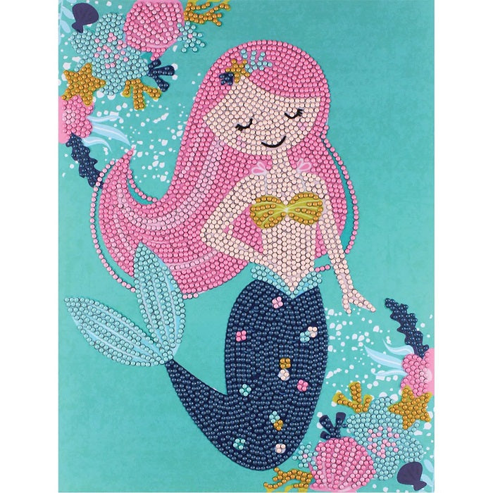 Mermaid Parade - Dotz Diamond Painting Kit - Camelot