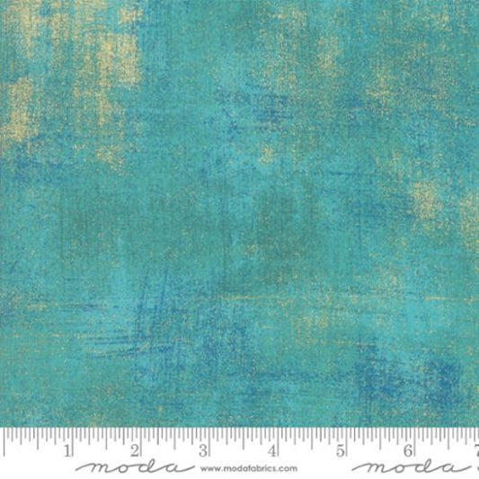 Grunge - Peacock Metallic - Moda Fabrics