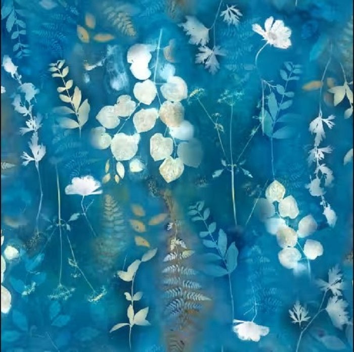 Naturescape - Dark Sky, Digital Large Botanical - Clothworks
