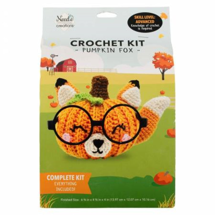 Crochet Kit -  Pumpkin Fox - Needle Creations