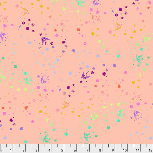 Tula Pink -Tula True Fairy Dust - Sherbert - Free Spirit Fabrics