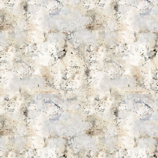 Close-up of a beige and brown marble-like stone surface