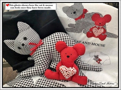 Sew N Go Cat & Mouse - QT Fabrics