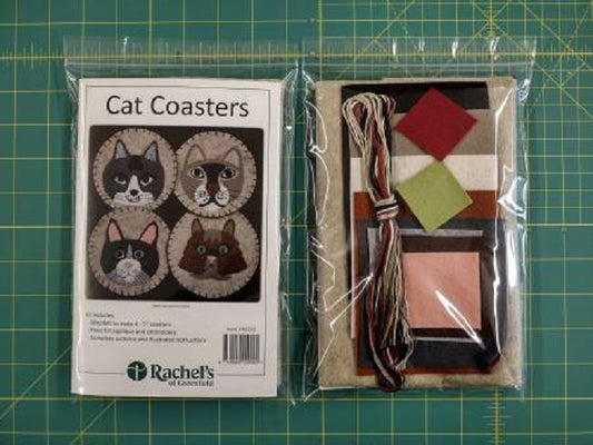 Felt Ornaments - Cat Coasters - Rachel's of Greenfield